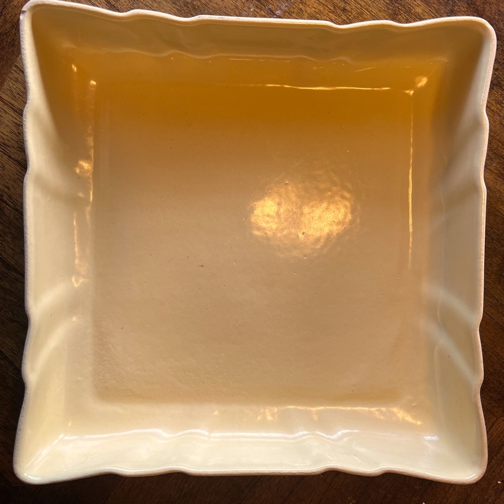 Los Angeles Potteries Square dish